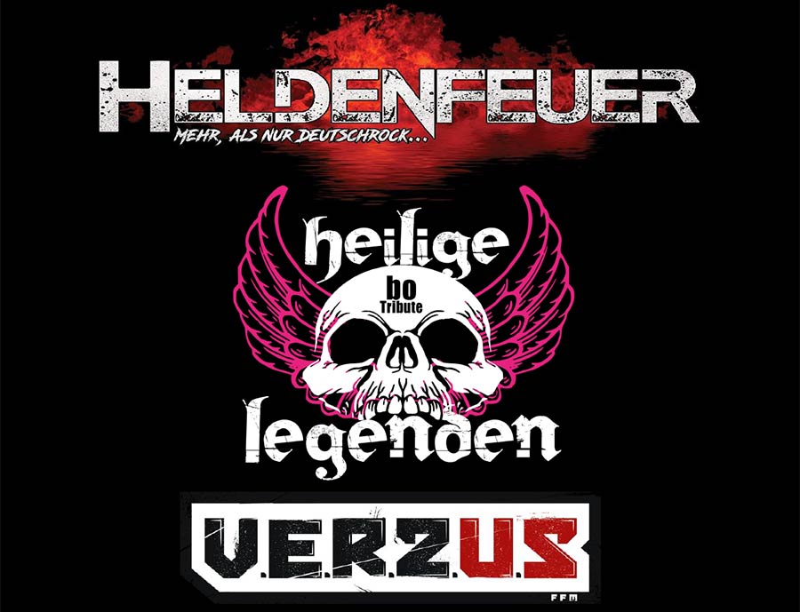 8. Odenwälder Rocknacht - HELDENFEUER - heilige legenden - VERZUS 8. Odenwälder Rocknacht - HELDENFEUER - heilige legenden - VERZUS